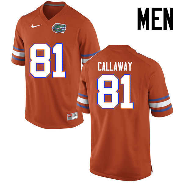 Men Florida Gators #81 Antonio Callaway College Football Jerseys Sale-Orange